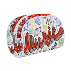 Music-color-elements Makeup Case (small) by Vaneshart