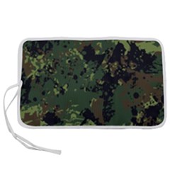 Military background grunge Pen Storage Case (M)