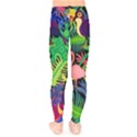 Tropical-exotic-colors-seamless-pattern Kids  Leggings View2