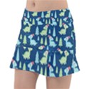 Cute-dinosaurs-animal-seamless-pattern-doodle-dino-winter-theme Tennis Skorts View1