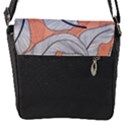 Floral-seamless-pattern-with-leaves-tropical-background Flap Closure Messenger Bag (S) View1