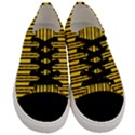 Tarija Yellow Black Men s Low Top Canvas Sneakers View1
