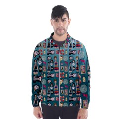 Kawaiicollagepattern2 Men s Windbreaker by snowwhitegirl