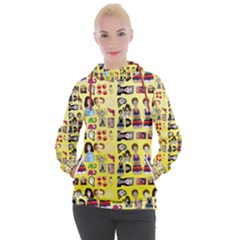 Kawaiicollagepattern3 Women s Hooded Pullover by snowwhitegirl