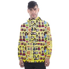 Kawaiicollagepattern3 Men s Front Pocket Pullover Windbreaker by snowwhitegirl