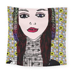 Chris Wall Square Tapestry (large)