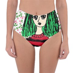 Freddy Girl Wall Reversible High-waist Bikini Bottoms