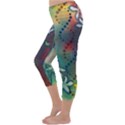 Flower Dna Capri Winter Leggings  View2