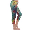 Flower Dna Capri Winter Leggings  View3