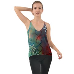 Flower Dna Chiffon Cami by RobLilly