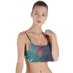 Flower Dna Layered Top Bikini Top  by RobLilly