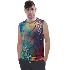 Flower Dna Men s Regular Tank Top by RobLilly