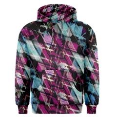 Matrix Grunge Print Men s Core Hoodie