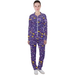 Pattern cute clouds stars Casual Jacket and Pants Set