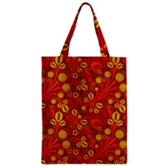 Seamless pattern slavic folk style Zipper Classic Tote Bag