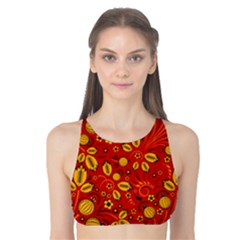 Seamless pattern slavic folk style Tank Bikini Top