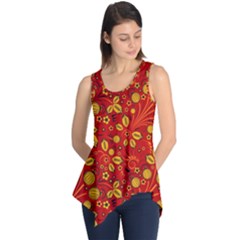 Seamless pattern slavic folk style Sleeveless Tunic