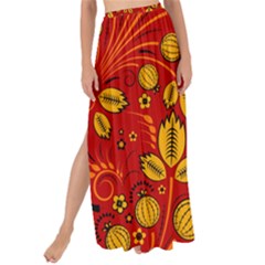 Seamless pattern slavic folk style Maxi Chiffon Tie-Up Sarong