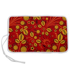 Seamless pattern slavic folk style Pen Storage Case (M)