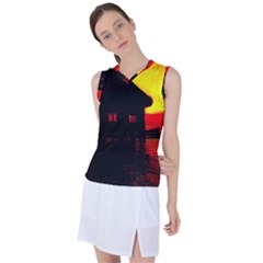 Ocean Dreaming Women s Sleeveless Sports Top