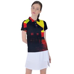 Ocean Dreaming Women s Polo Tee