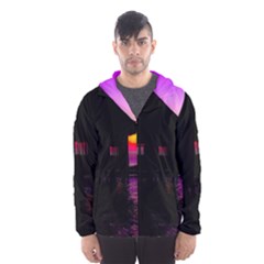 Ocean Dreaming Men s Hooded Windbreaker by essentialimage