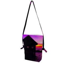 Ocean Dreaming Folding Shoulder Bag