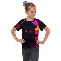 Ocean Dreaming Kids  Mesh Piece Tee