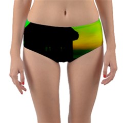 Ocean Dreaming Reversible Mid-waist Bikini Bottoms by essentialimage