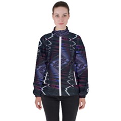 Digital Room Women s High Neck Windbreaker by Sparkle