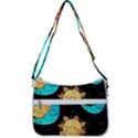 Seamless pattern with sun moon children Zip Up Shoulder Bag View3