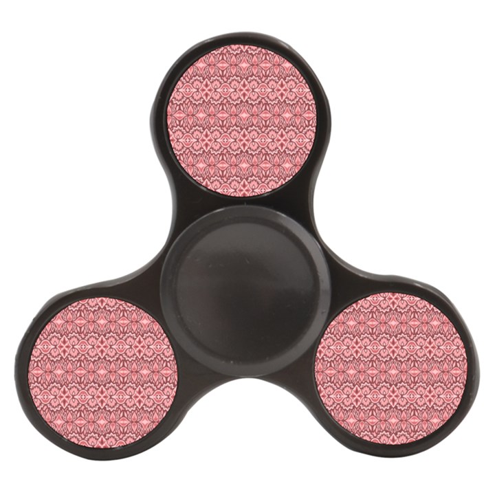 Pink art with abstract seamless flaming pattern Finger Spinner