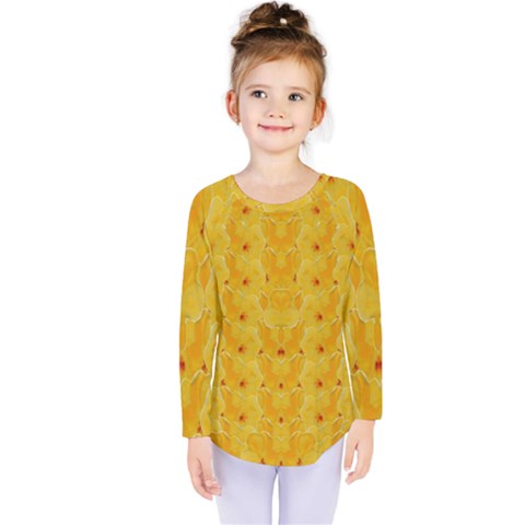 Blossoms  So Free In Freedom Kids  Long Sleeve Tee by pepitasart