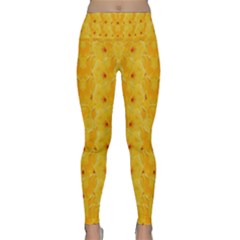 Blossoms  So Free In Freedom Lightweight Velour Classic Yoga Leggings by pepitasart