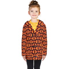 Rby-189 Kids  Double Breasted Button Coat