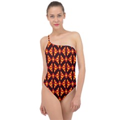 Rby-189 Classic One Shoulder Swimsuit