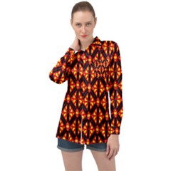 Rby-189 Long Sleeve Satin Shirt