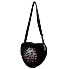 Joshua Tree Americana Heart Shoulder Bag by JoshuaTreeClothingCo