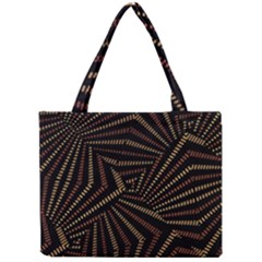 Vintage Etchnic Print Mini Tote Bag by dflcprintsclothing