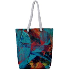 Magic Full Print Rope Handle Tote (small) by WILLBIRDWELL