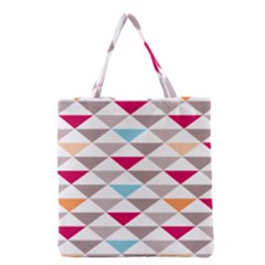 Zappwaits Triangle Grocery Tote Bag by zappwaits