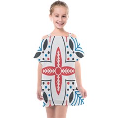 Motif Kids  One Piece Chiffon Dress by Sobalvarro