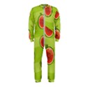 Seamless background with watermelon slices OnePiece Jumpsuit (Kids) View1