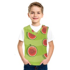 Seamless Background With Watermelon Slices Kids  Sportswear by BangZart