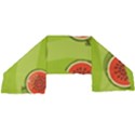 Seamless background with watermelon slices Long Sheer Chiffon Scarf  View2