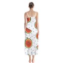 Seamless-background-pattern-with-watermelon-slices Button Up Chiffon Maxi Dress View2