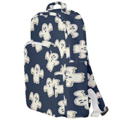 Hand Drawn Ghost Pattern Double Compartment Backpack by BangZart