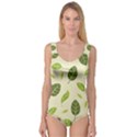 Leaf spring seamless pattern fresh green color nature Princess Tank Leotard  View1