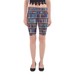 Bookshelf Yoga Cropped Leggings