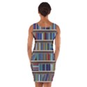 Bookshelf Wrap Front Bodycon Dress View2